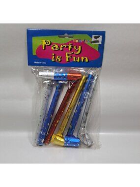 Party is Fun Party Favors Noisemakers Birthday Holiday Prizes Pinata